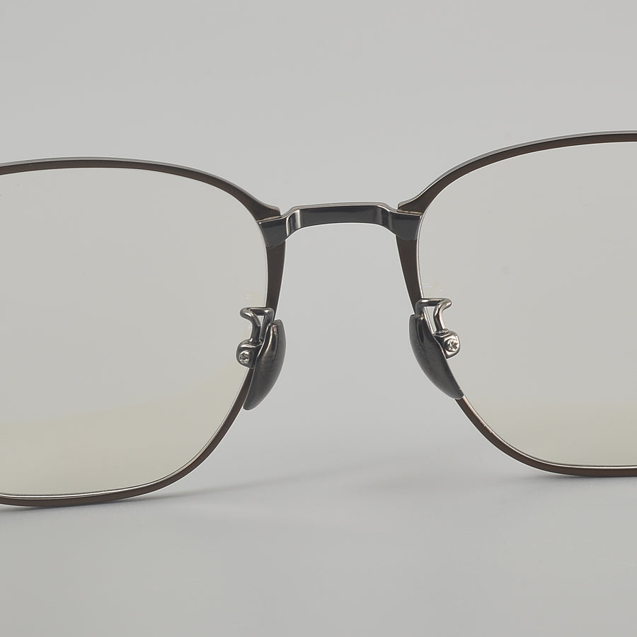 Square Glasses EF1124 - Wide Frames for Men with Larger Heads