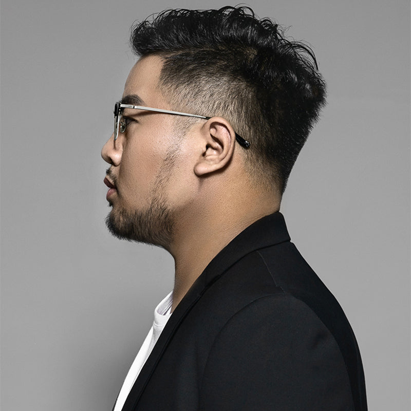 Browline Glasses EF1057 - Wide Frames For Men With Larger Heads