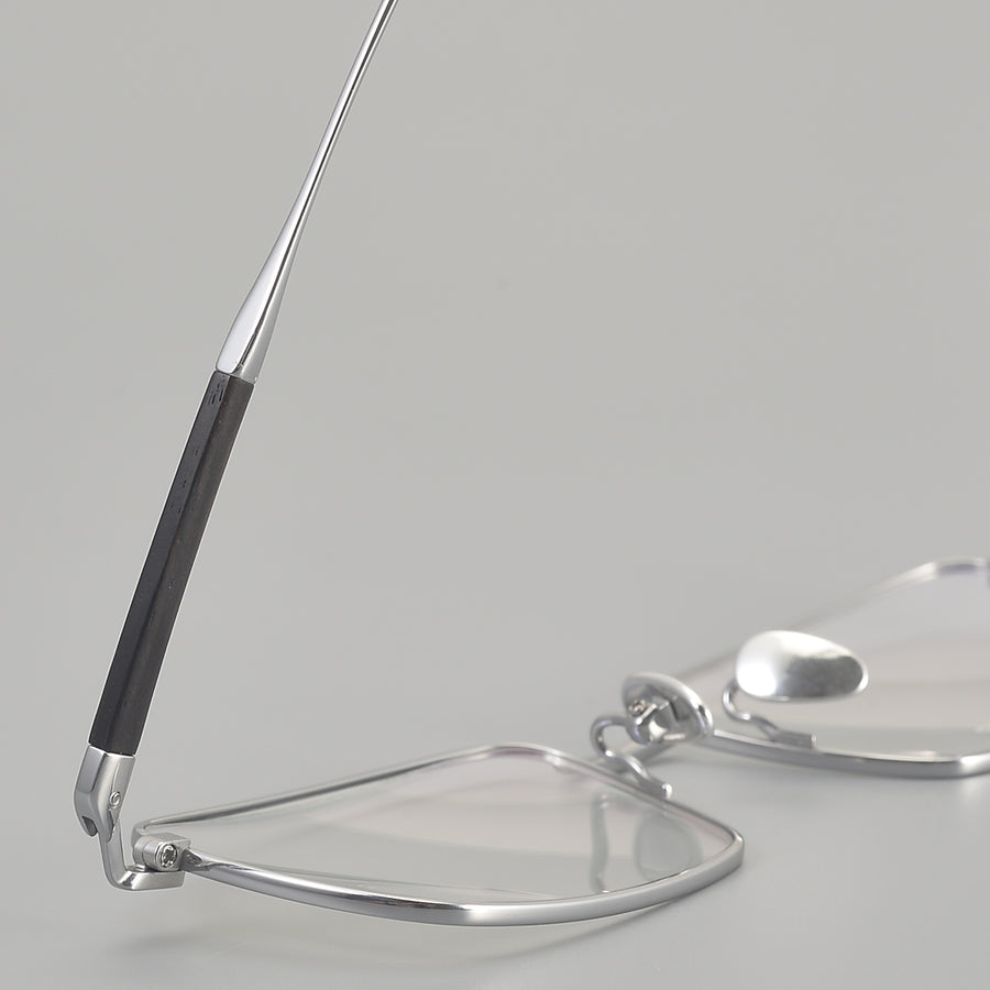 Rectangle Glasses EF1128 - Wide Frames for Men with Larger Heads