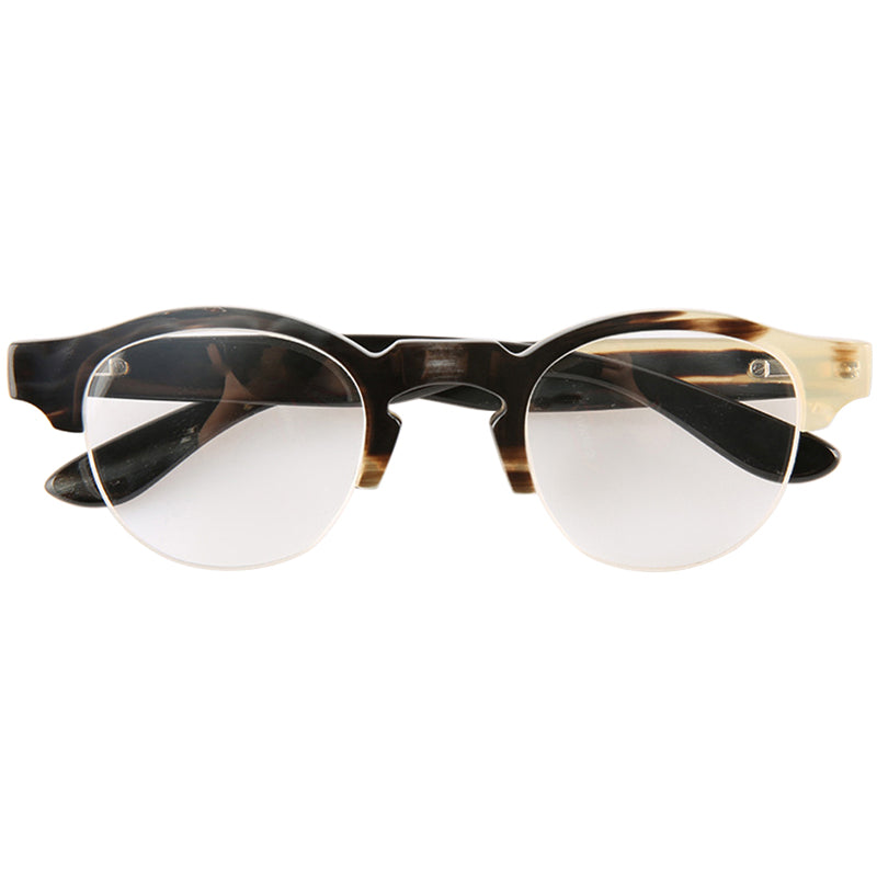 Buffalo Horn Round Glasses NJ1101