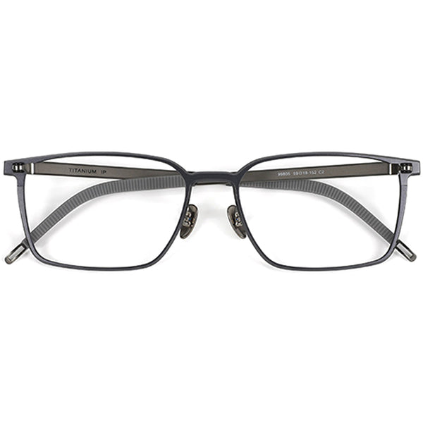 Rectangle Glasses EF1160 - Wide Frames For Men With Larger Heads
