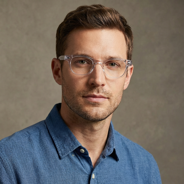 Oval Glasses A3649