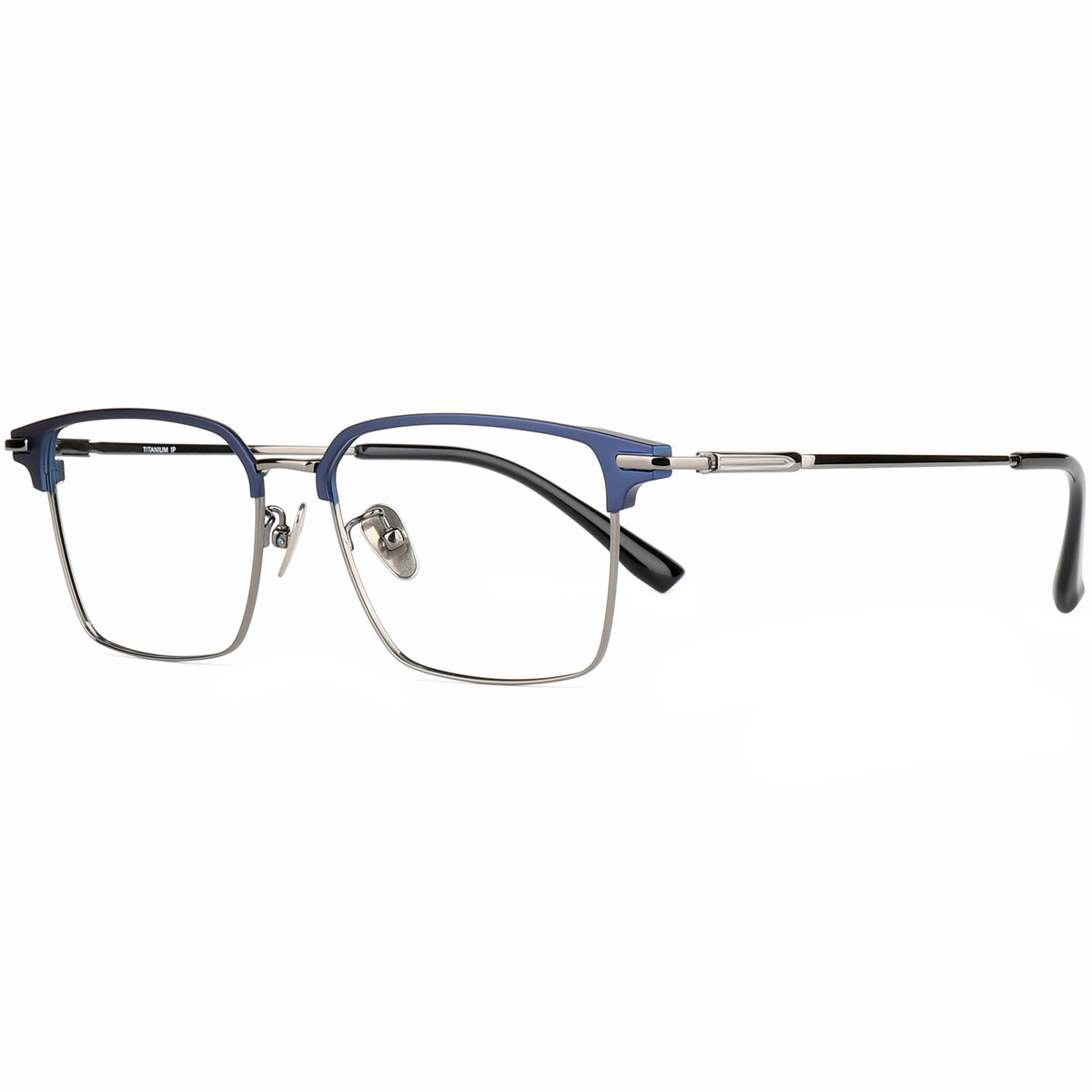 Square Glasses EF1114 - Wide Frames for Men with Larger Heads