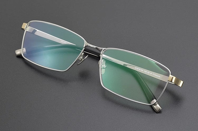 Rectangle Glasses MW1230 - Wide Frames for Men with Larger Heads