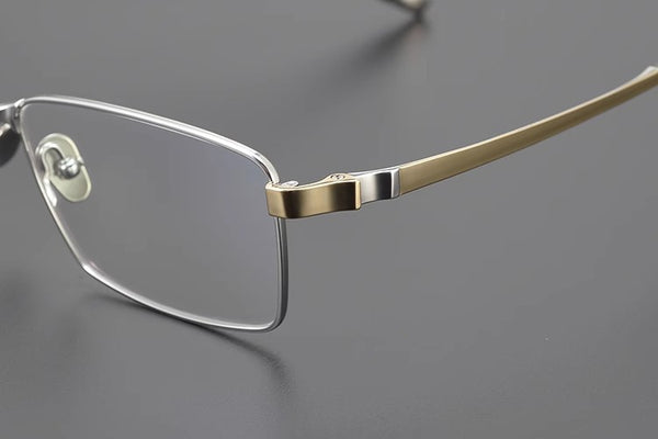 Rectangle Glasses MW1230 - Wide Frames for Men with Larger Heads