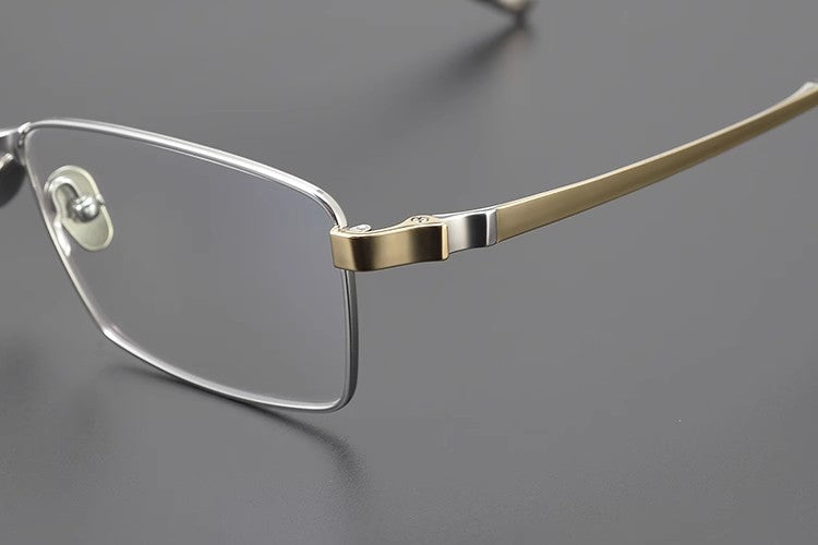 Rectangle Glasses MW1230 - Wide Frames for Men with Larger Heads