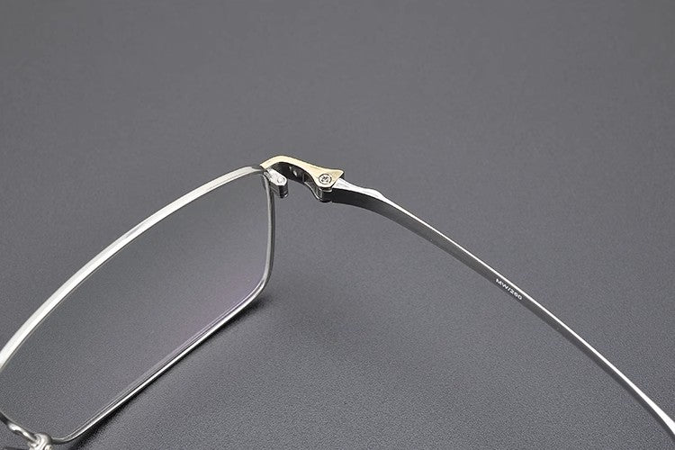 Rectangle Glasses MW1230 - Wide Frames for Men with Larger Heads