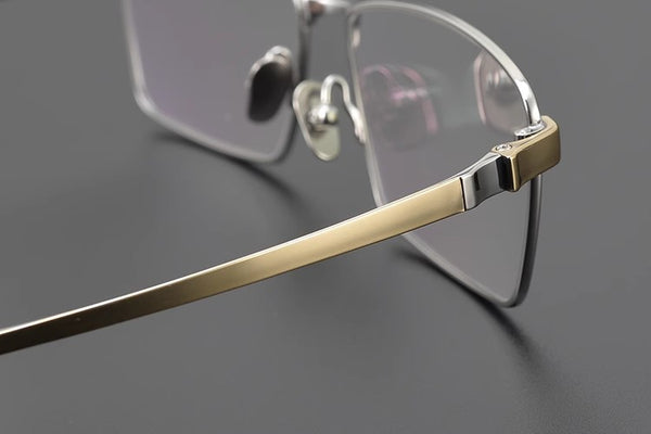 Rectangle Glasses MW1230 - Wide Frames for Men with Larger Heads