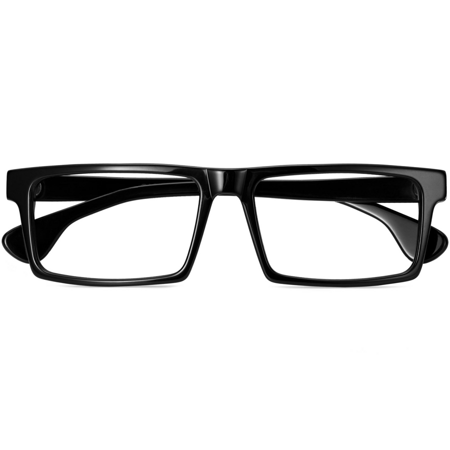 Rectangle Glasses EF1015 - Wide Frames for Men with Larger Heads