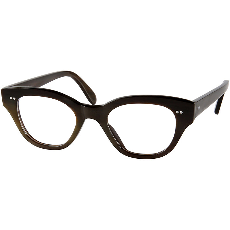 Buffalo Horn Cat-Eye Glasses NJ1215