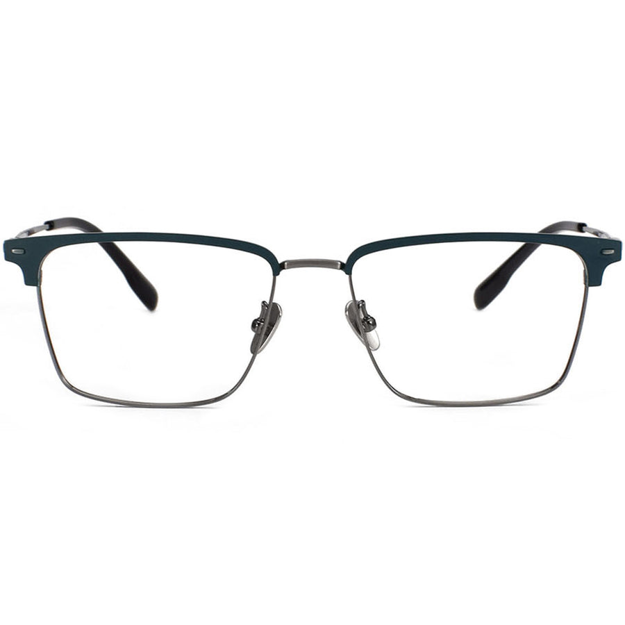 Browline Glasses EF1123 - Wide Frames for Men with Larger Heads