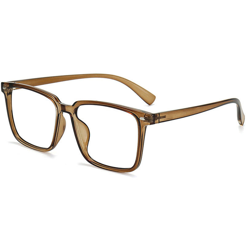 Square Glasses EF1037 - Wide Frames for Men with Larger Heads