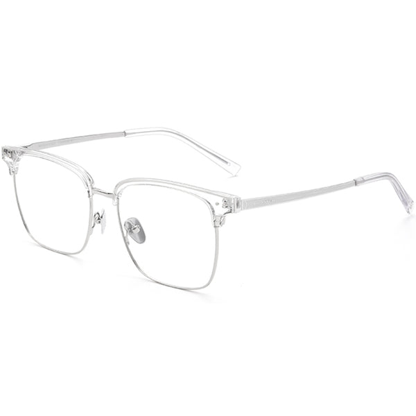 Browline Glasses EF1086 - Wide Frames For Men With Larger Heads