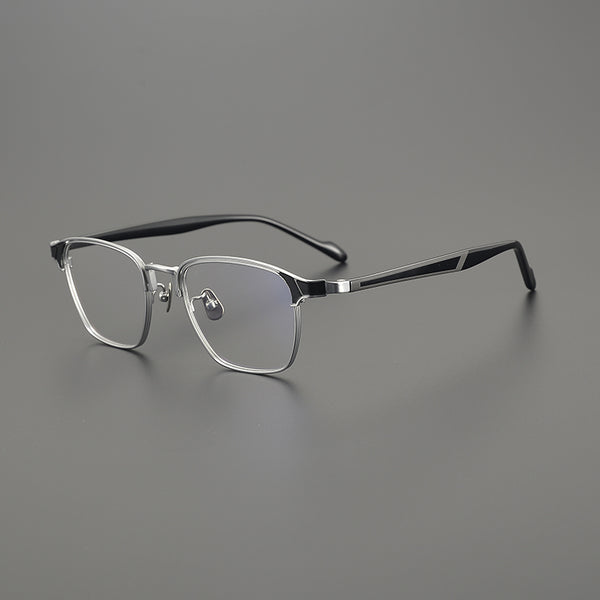 Square Glasses EF1047 - Wide Frames for Men with Larger Heads