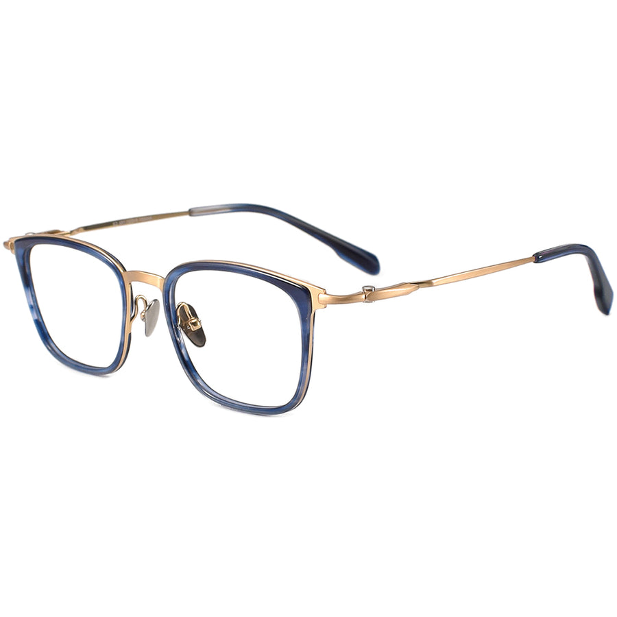 Square Glasses EF1097 - Wide Frames for Men with Larger Heads
