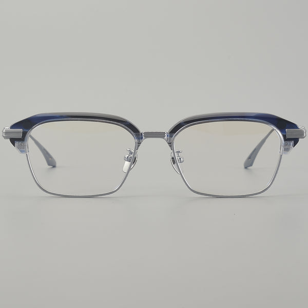 Browline Glasses EF1131 - Wide Frames for Men with Larger Heads