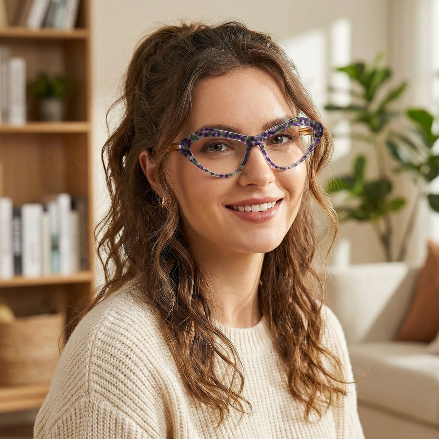 Cat-Eye Glasses YSAA1054