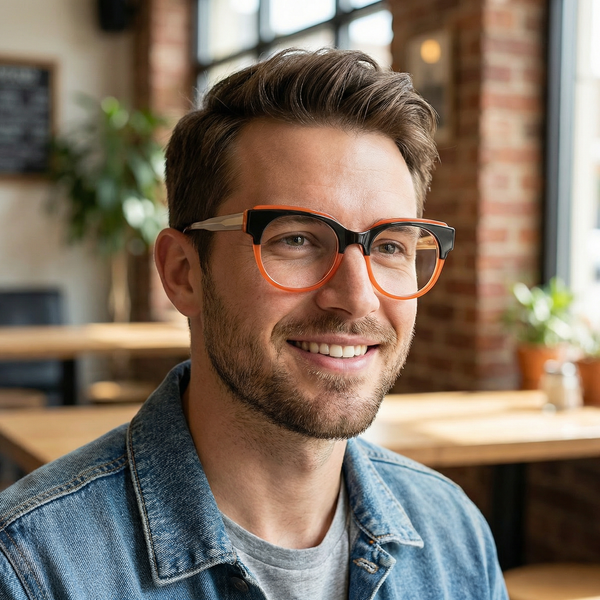Round Glasses A3162