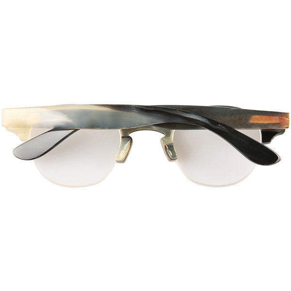Buffalo Horn Round Glasses NJ1259