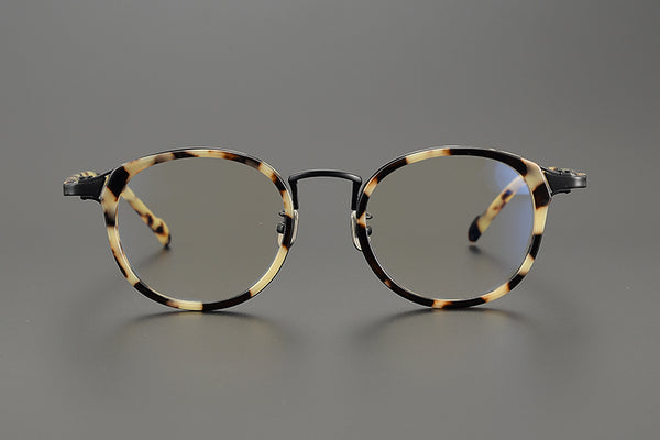 Round Glasses TG1046 - Wide Frames for Men with Larger Heads