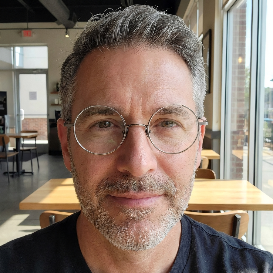 Round Glasses RV1002 - Wide Frames for Men with Larger Heads