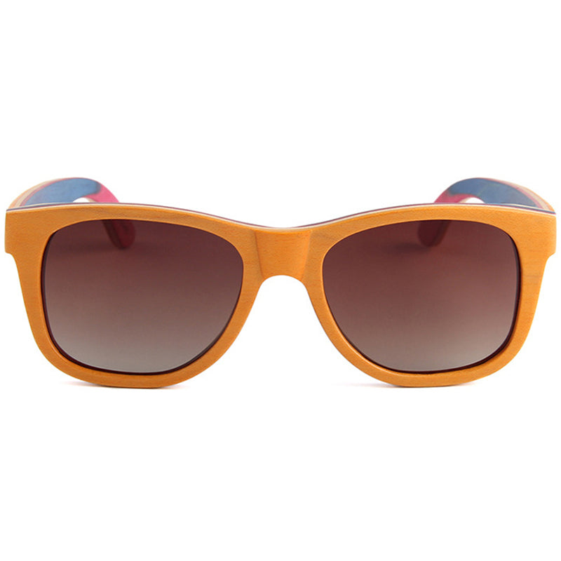 Wood Square Sunglasses S1067