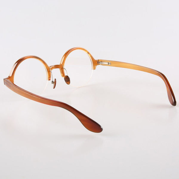 Buffalo Horn Round Glasses NJ1001