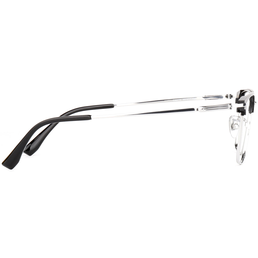 Square Glasses EF1115 - Wide Frames for Men with Larger Heads