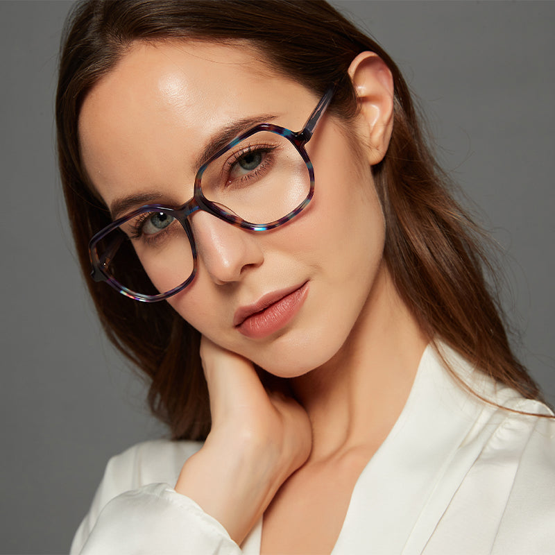 Geometric Glasses A3208