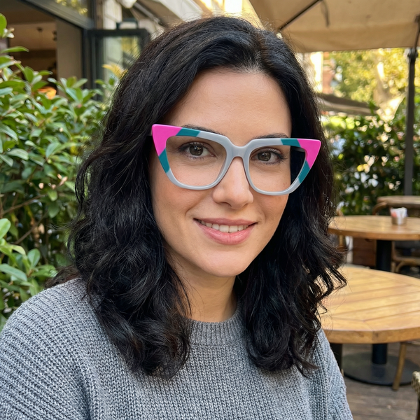 Cat-Eye Glasses A1237