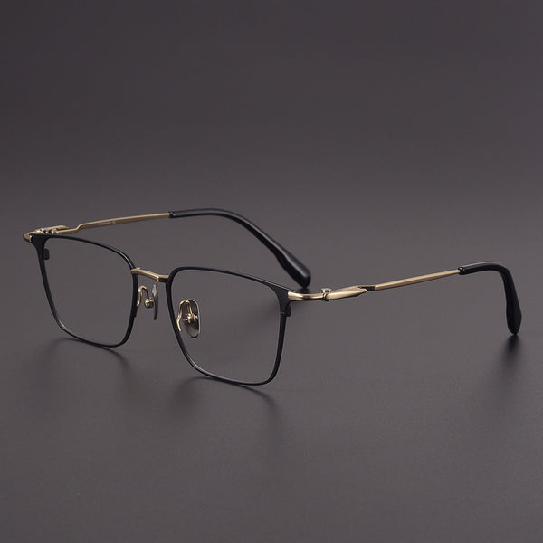 Square Glasses EF1095 - Wide Frames for Men with Larger Heads
