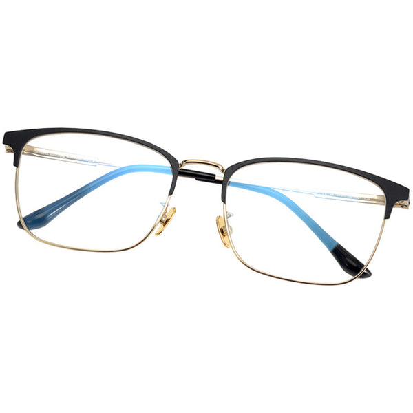 Square Glasses EF1030 - Wide Frames for Men with Larger Heads