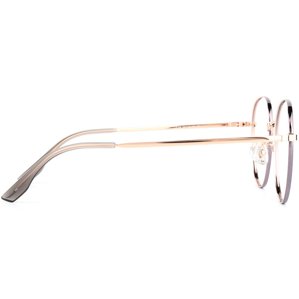 Round Glasses EF1145 - Wide Frames for Men with Larger Heads