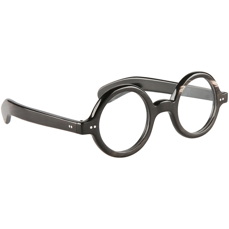 Buffalo Horn Round Glasses NJ1056