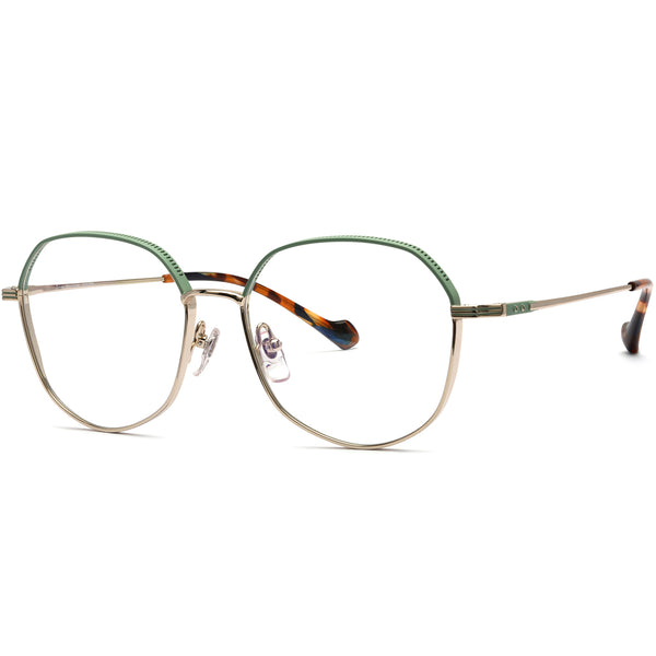 Geometric Glasses MW1262 - Wide Frames for Men with Larger Heads