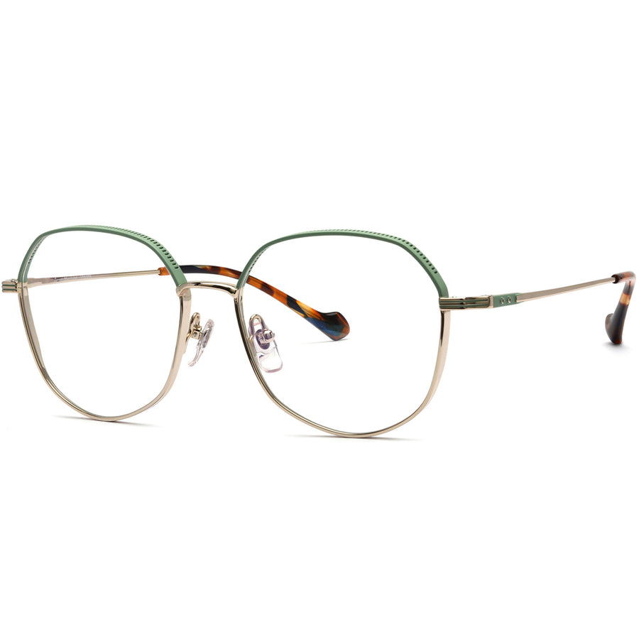 Geometric Glasses MW1262 - Wide Frames for Men with Larger Heads