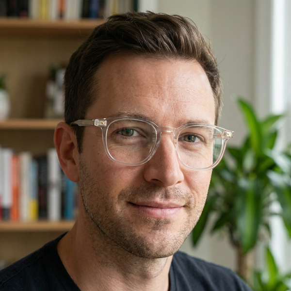 Square Glasses ST1054 - Wide Frames for Men with Larger Heads