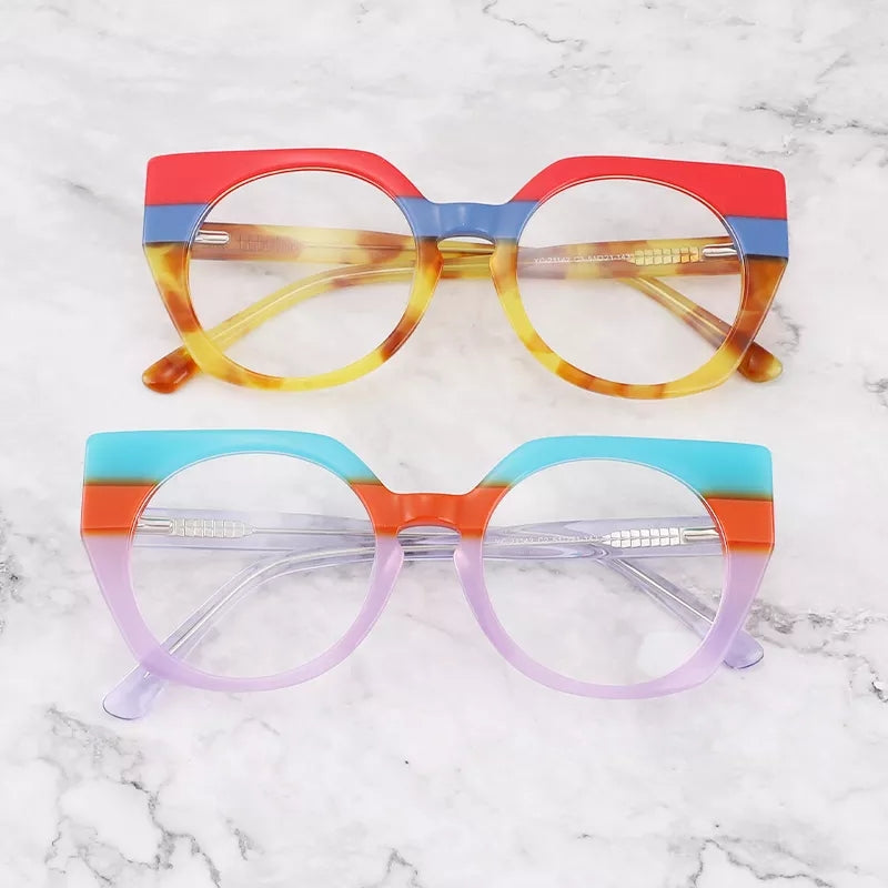 Cat-Eye Glasses A3756