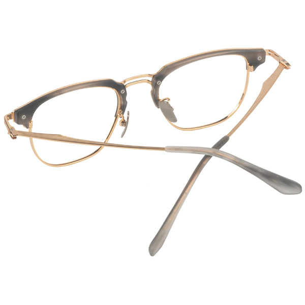 Browline Glasses EF1014 - Wide Frames for Men with Larger Heads