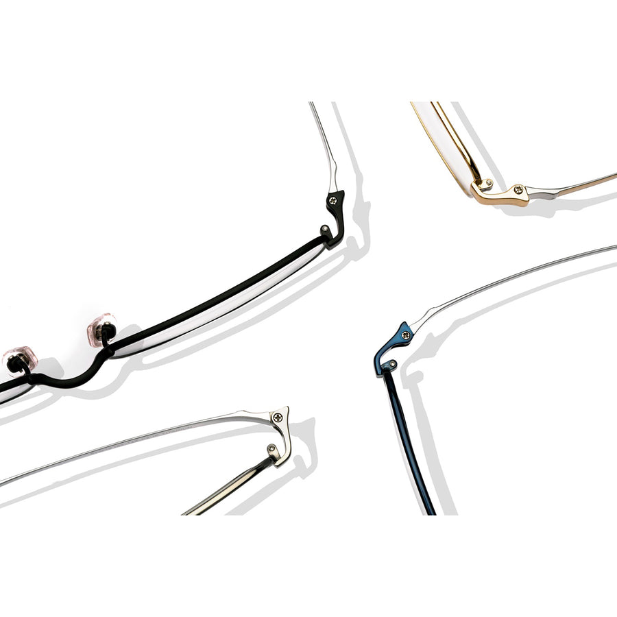 Rectangle Glasses MW1230 - Wide Frames for Men with Larger Heads