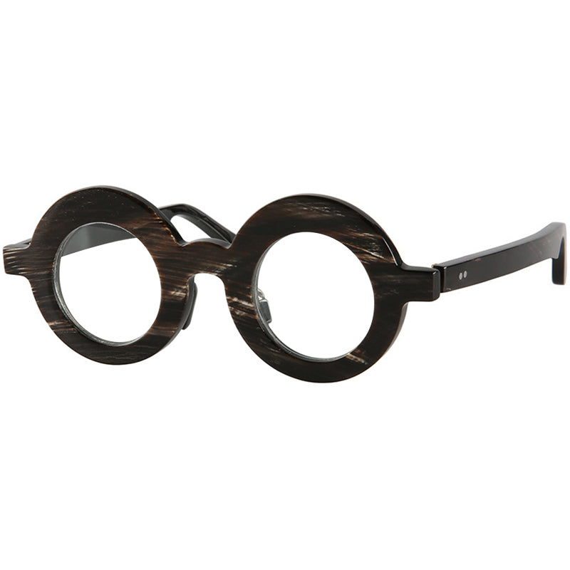 Buffalo Horn Round Glasses NJ1070