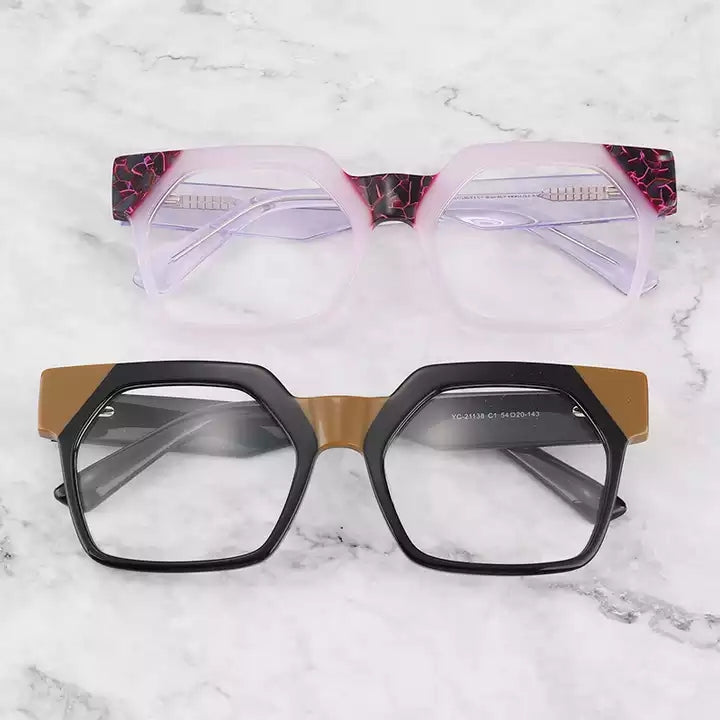 Square Glasses A3724
