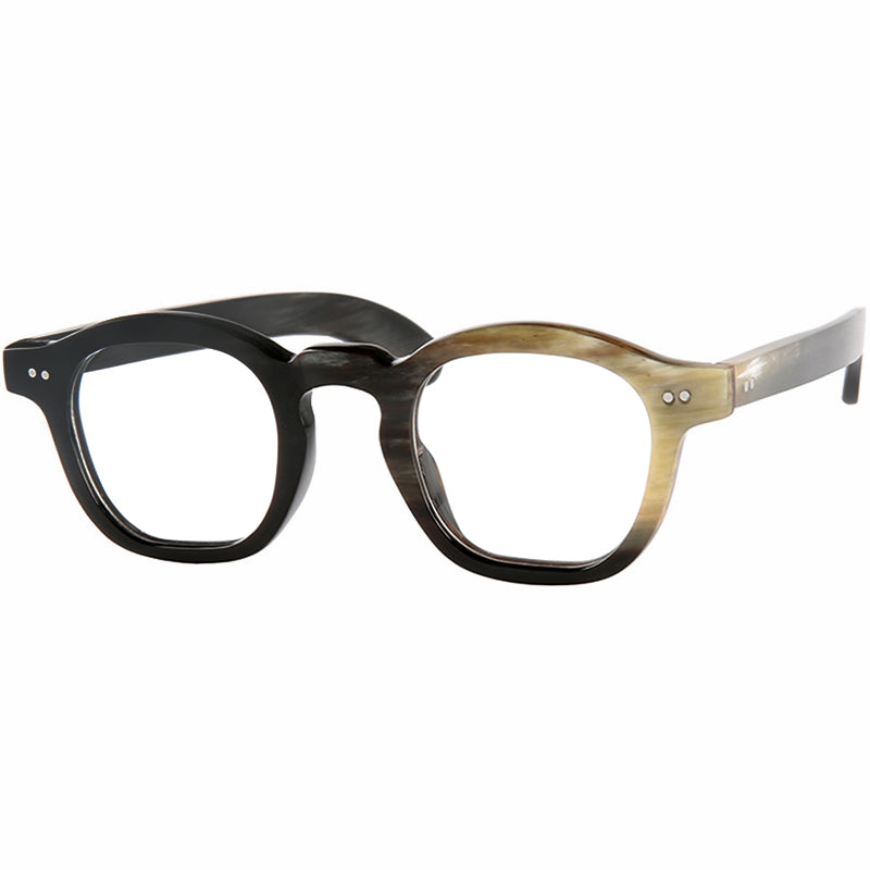 Buffalo Horn Square Glasses NJ1165
