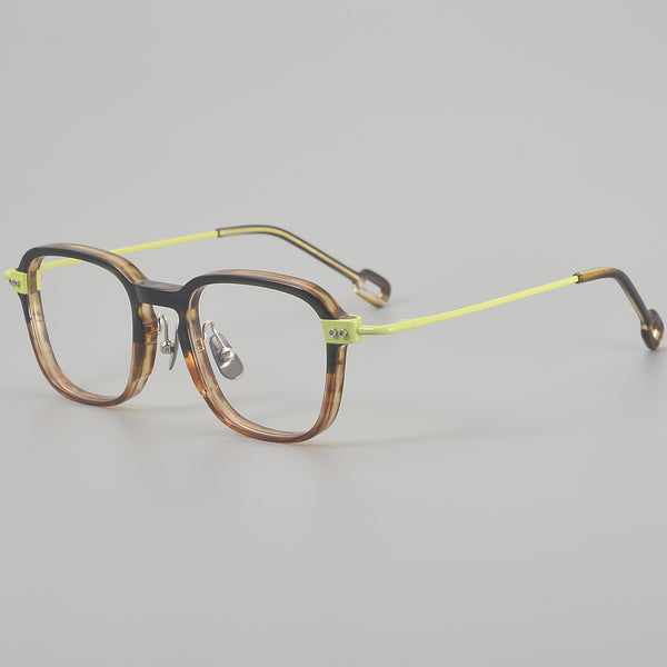 Square Glasses EF1125 - Wide Frames for Men with Larger Heads