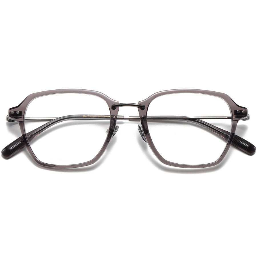 Square Glasses EF1139 - Wide Frames for Men with Larger Heads