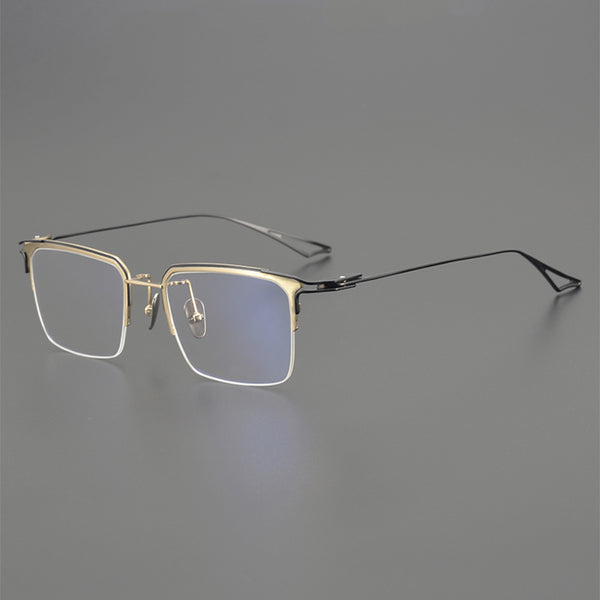 Rectangle Glasses EF1022 - Wide Frames for Men with Larger Heads