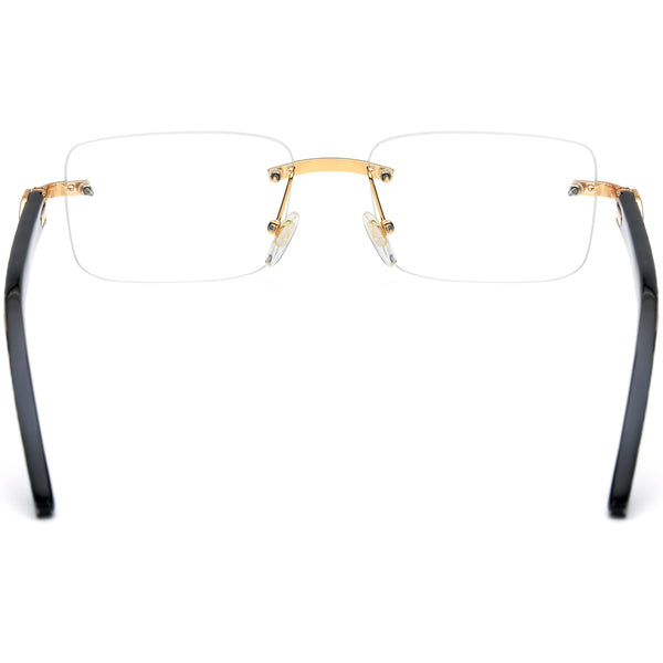 Buffalo Horn Rectangle Glasses BR1309