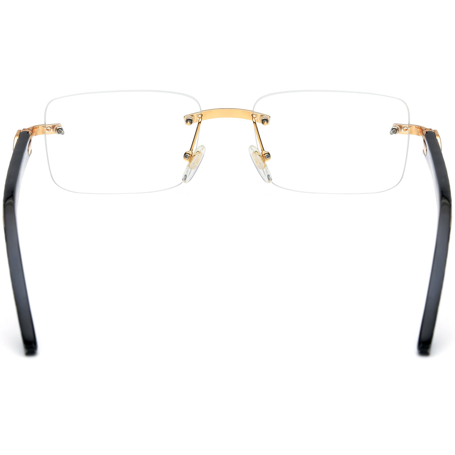 Buffalo Horn Rectangle Glasses BR1309