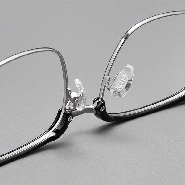 Browline Glasses EF1085 - Wide Frames For Men With Larger Heads