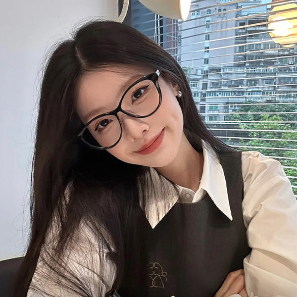 Cat-Eye Glasses PL1002